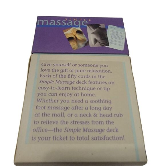 SIMPLE MASSAGE & GESTURES OF LOVE Cards Sets 50 Cards Per Set - Picture 3 of 7